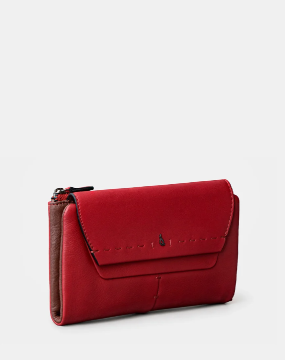 Cartera grande roja - Imagen 4