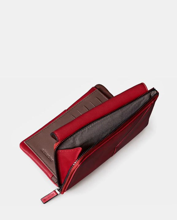 Cartera grande roja - Imagen 7